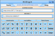 HiDigit screenshot